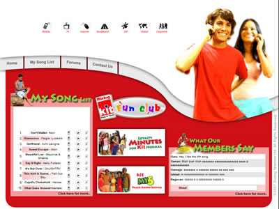 3 Different websites for KIT